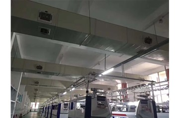 毛織車間環(huán)保空調降溫案例