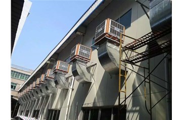 汽車配件廠環(huán)?？照{降溫案例