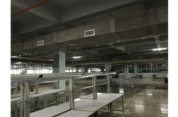 室內(nèi)崗位送風環(huán)?？照{(diào)降溫案例